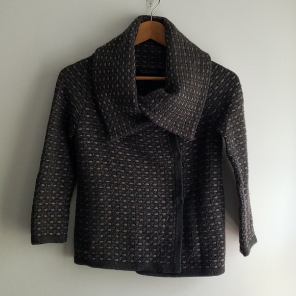 Banana Republic Sweaters - Cowl neck Italian wool cardigan